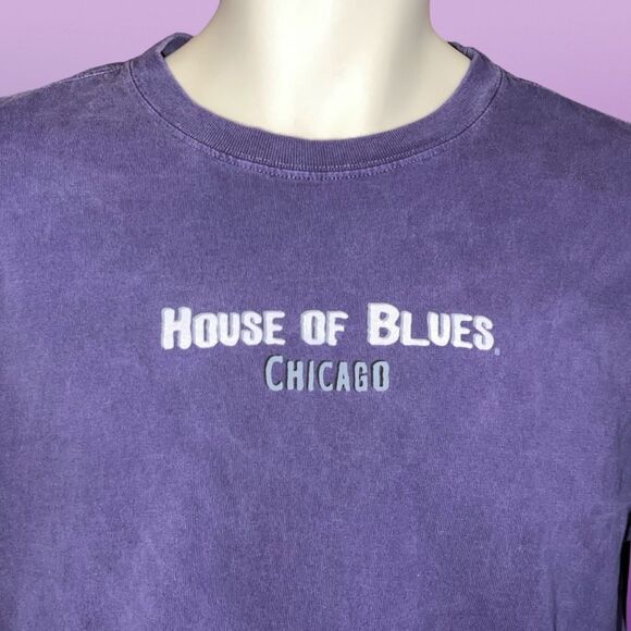Vintage House of Blues Chicago Where the Heart Meets the Soul Shirt Size M  #122 - Picture 7 of 7